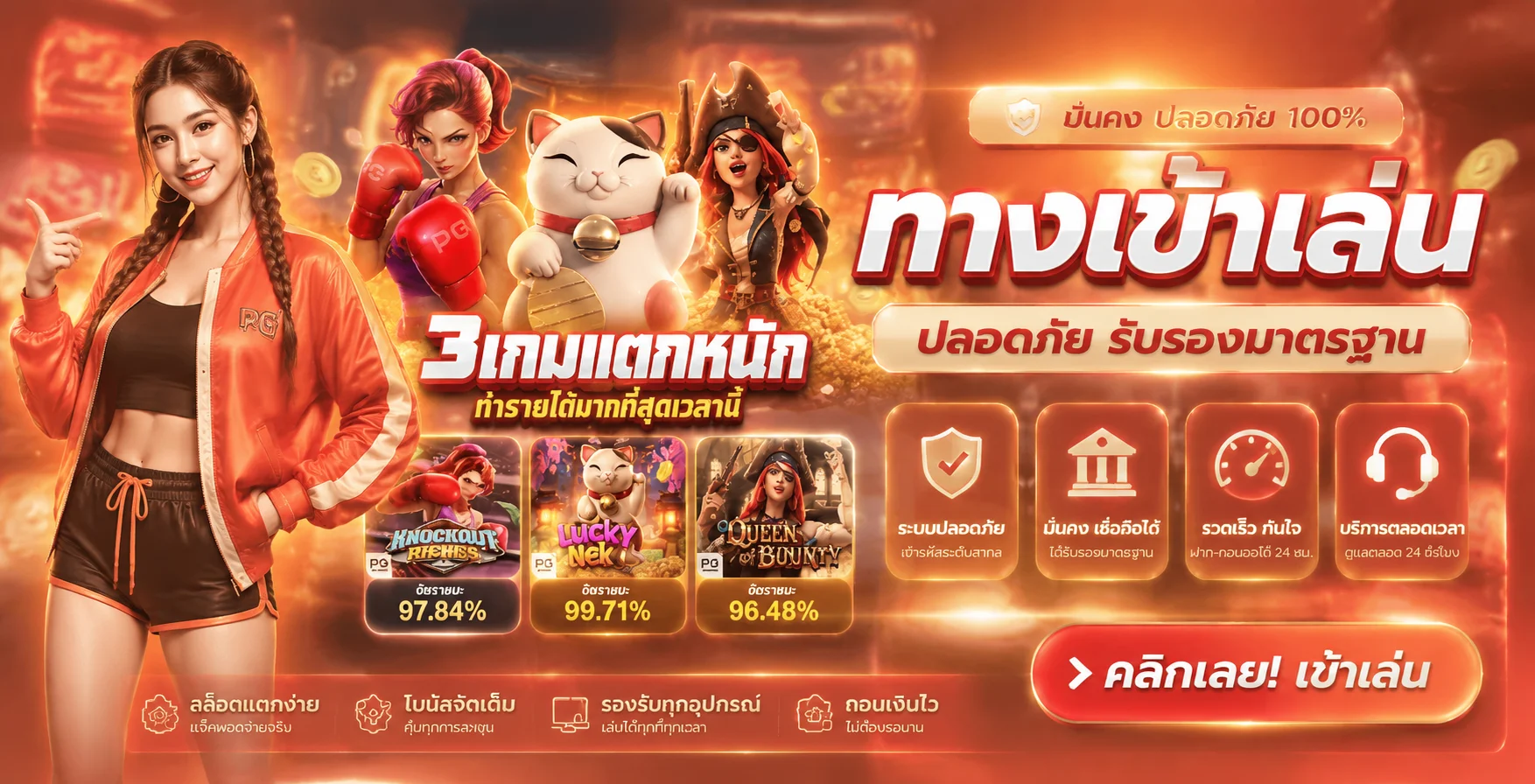 ค่ายเกมสล็อตและคาสิโนใน MEGAFUN เว็บตรง
